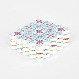 Vixen & Velvet La Dolce Vita Mixed Pattern Coaster (Set of 4)