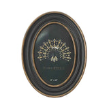 Florabelle Living Vera Oval Photo Frame Black & Gold | Minimax