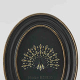 Florabelle Living Vera Oval Photo Frame Black & Gold | Minimax