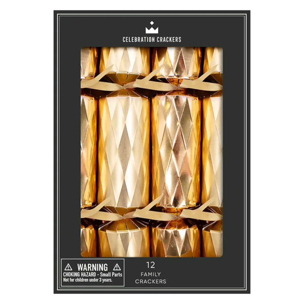 Celebration Crackers Family Cube Midas Touch 30.5cm (Set of 12) | Minimax