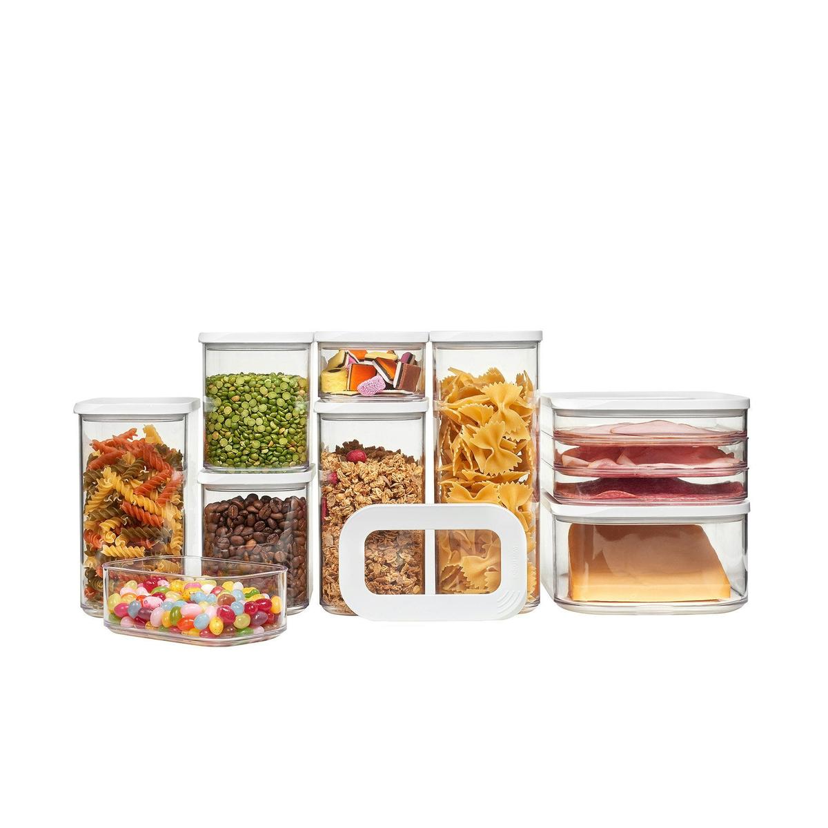 Mepal Storage Box Modula Set  of 9 - White