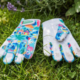 Annabel Trends Sprout Goatskin Garden Gloves Hot Pink