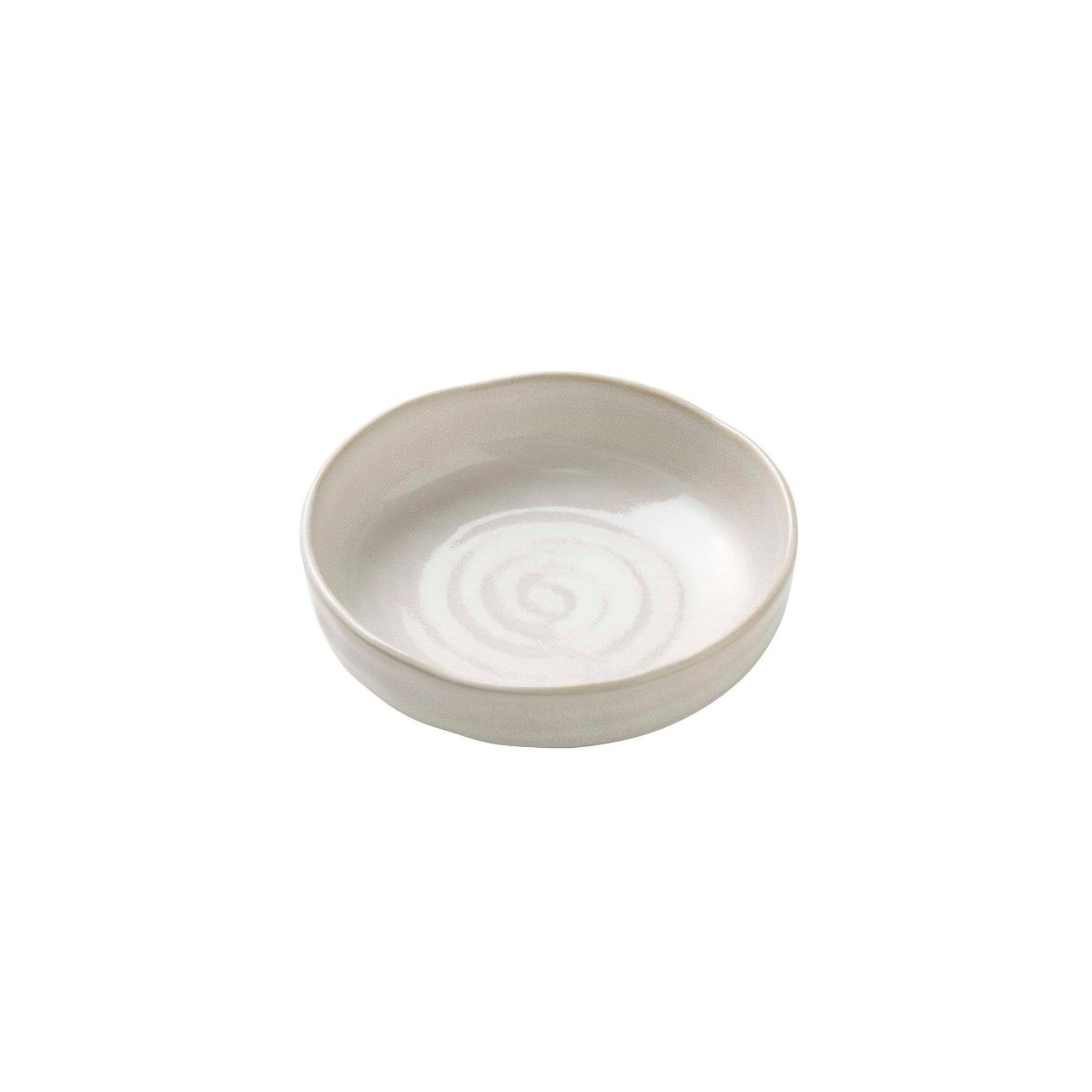 Casero Swirl Dip Bowl Linen 14.5cm