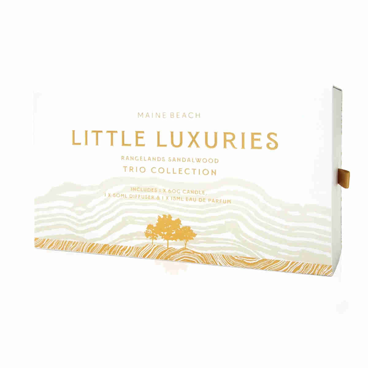 Maine Beach Rangelands Sandalwood Little Luxuries Trio Collection | Minimax