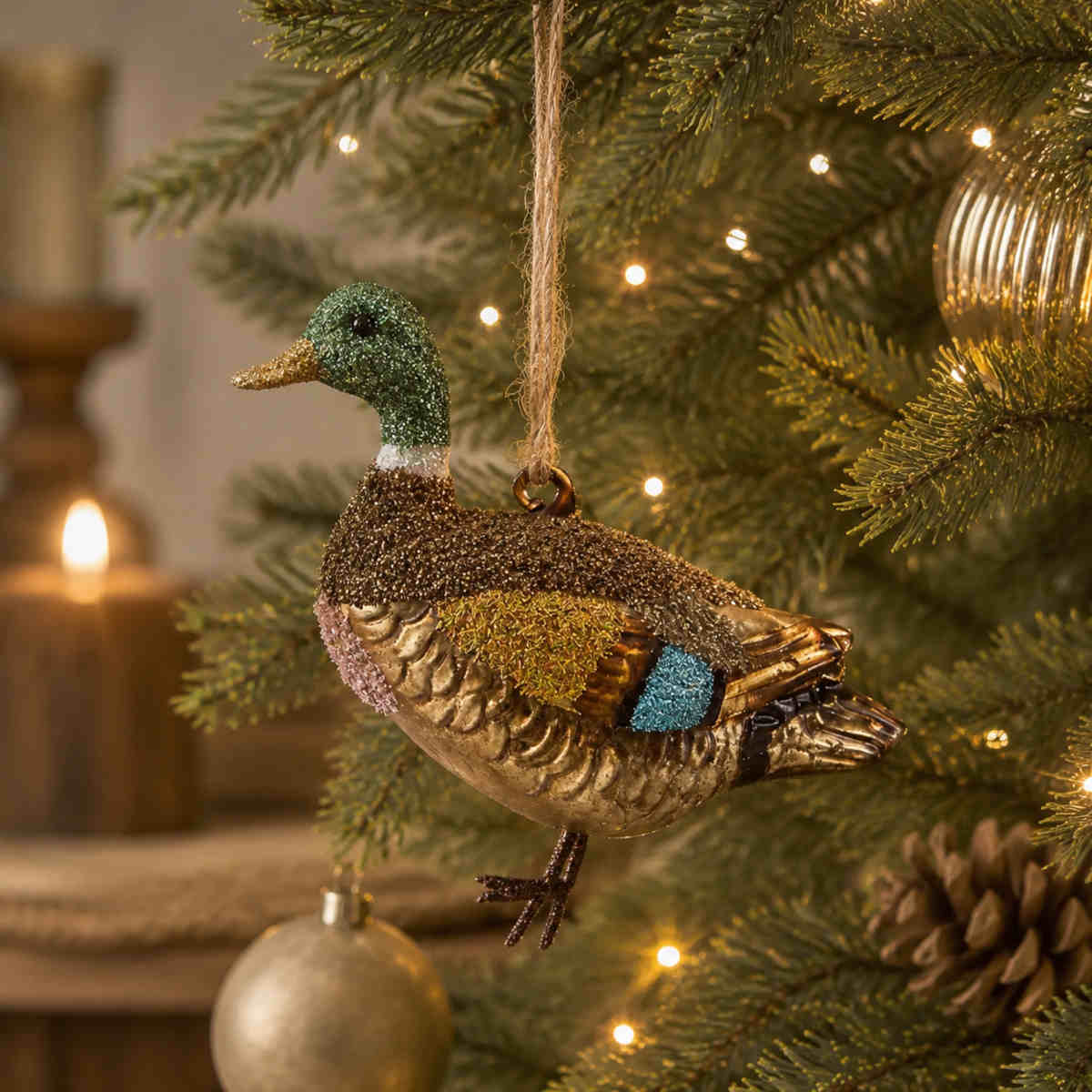 Florabelle Duck Hanging Decoration 14cm | Minimax