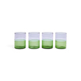 Fazeek Two Tone Tumblers Lilac Green 270ml Set of 4