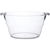 BarCraft Oval Drinks Cooler Acrylic Large