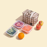 Kollab Lunch Bag Olive Check | Minimax