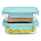 Bentgo Rectangle Glass Food Storage Set 4 Piece