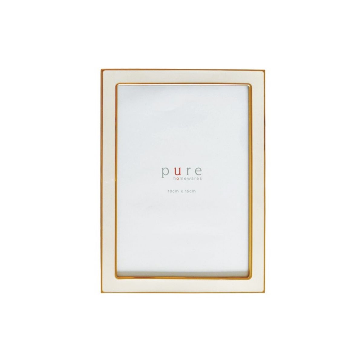 Swing Gifts Isla Alloy Frame White Gold 15x10cm