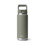 YETI Rambler Water Bottle with Straw Cap Pampa Green 769ml