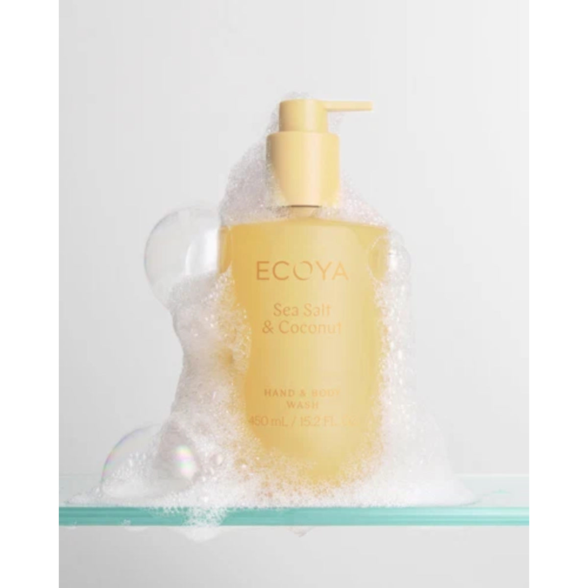 Ecoya Sea Salt & Coconut Hand & Body Wash 450ml