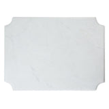 Society Home Margot Marble Serving Board White