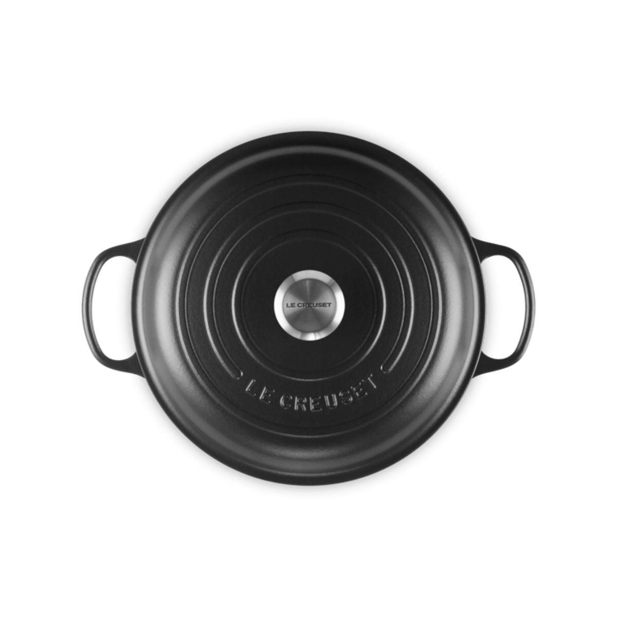 Le Creuset Signature Shallow Casserole Satin Black 28cm
