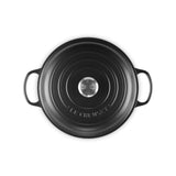 Le Creuset Signature Shallow Casserole Satin Black 28cm