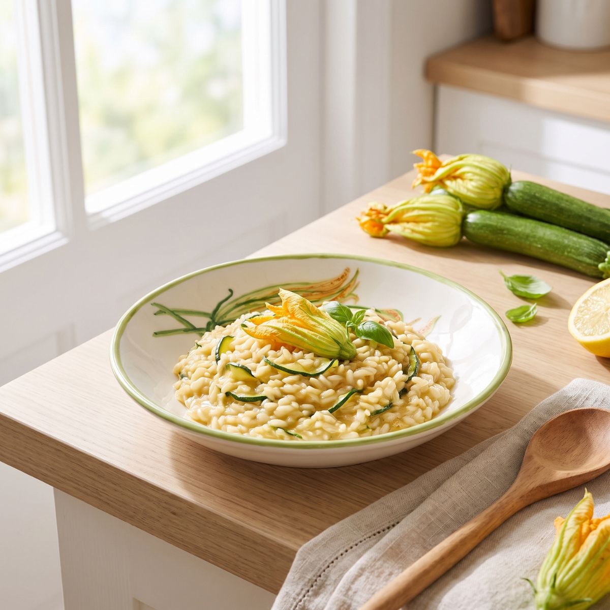 La Table Courgette Pasta Bowl 24cm