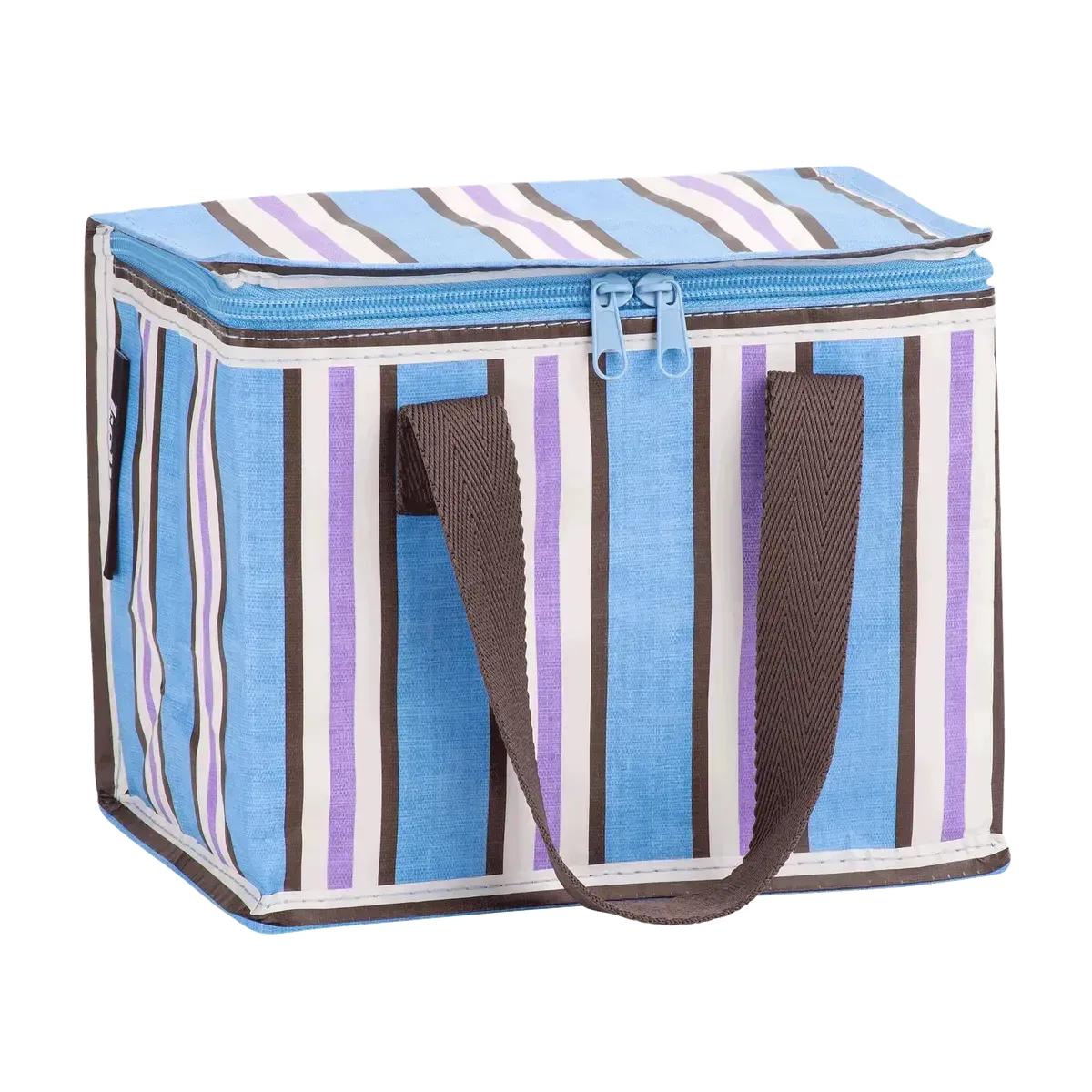 Kollab Lunch Box Chocolate Blue Stripe | Minimax