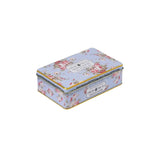 New English Teas Vintage Floral Selection Tin Powder Blue 72 Teabags