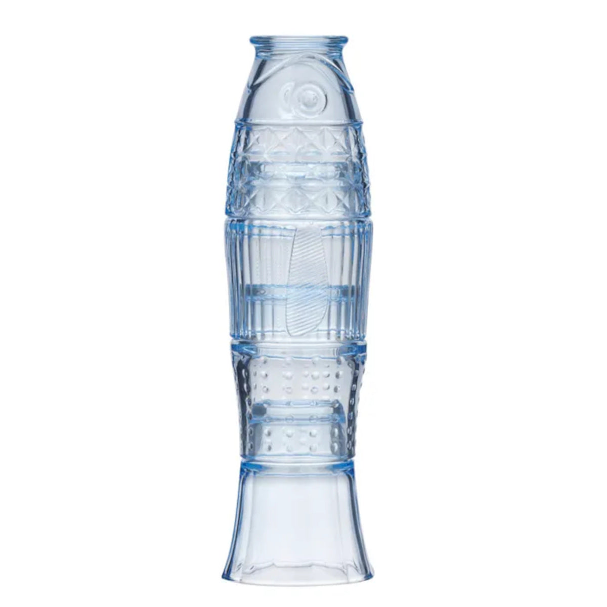 Assemble Frank Stackable Glass 7x26.5cm Sky (Set of 4)