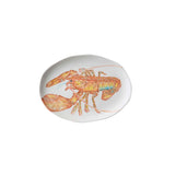 Ceramiche Fabbro Lobster Oval Platter 44x34cm