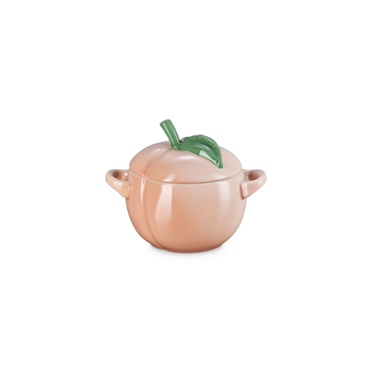 Le Creuset Stoneware Peach Cocotte 580ml