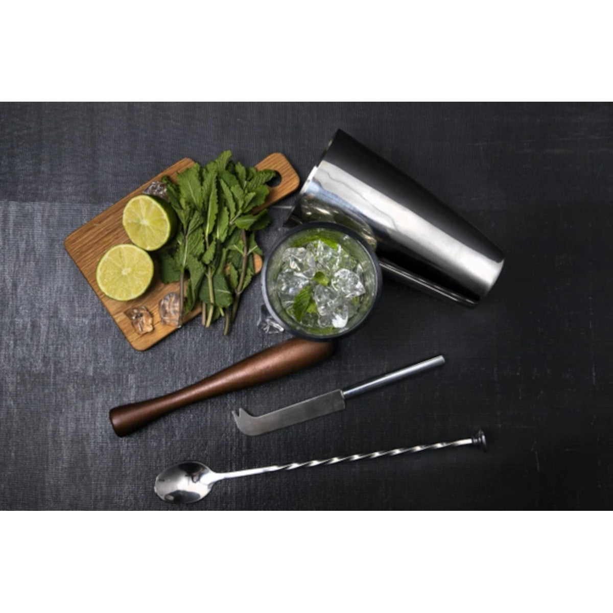 BarCraft Mojito Cocktail Set 4 Piece