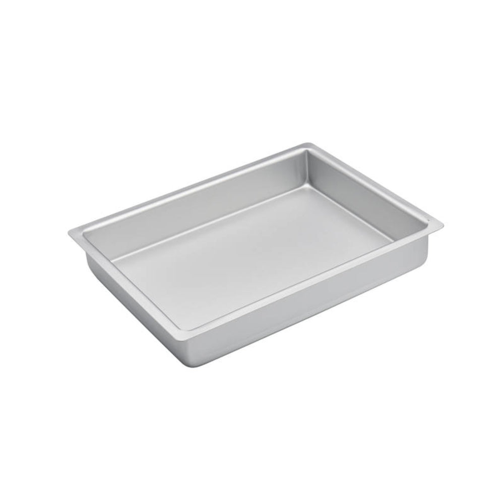 Bakemaster Anodised Lamington Pan Silver 30.5x23x5cm