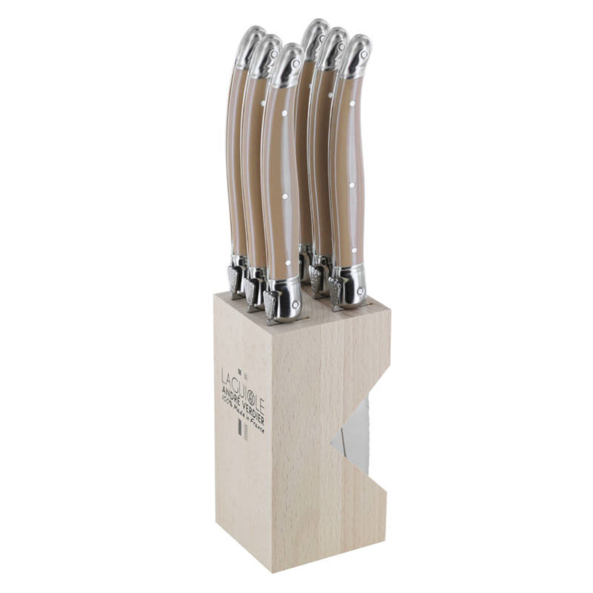 Andre Verdie Steak Knife Set 6 Piece in Block | Minimax