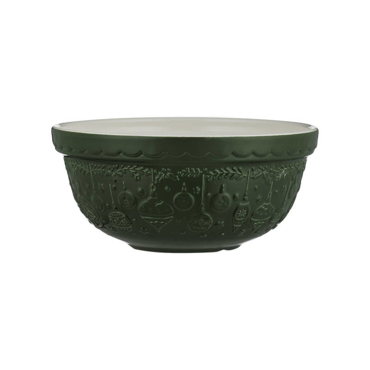 Mason Cash Deck The Halls Mixing Bowl Green 24cm | Minimax