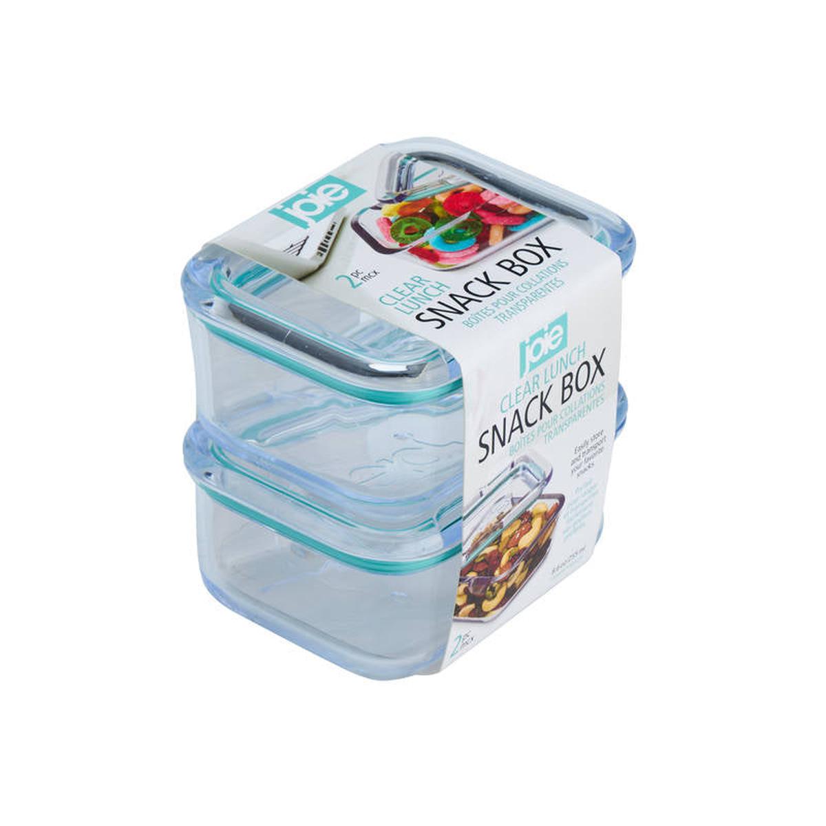 Joie Clear Lunch Snack Box (Set of 2)