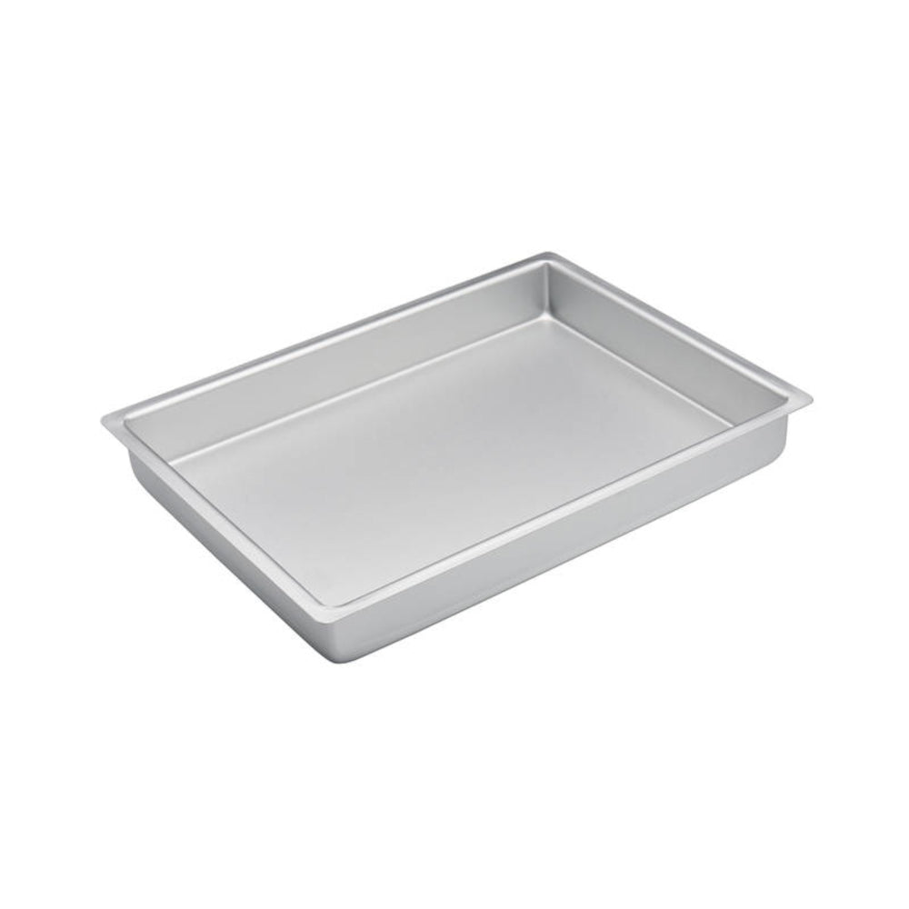 Bakemaster Anodised Lamington Pan Silver 38x28x5cm