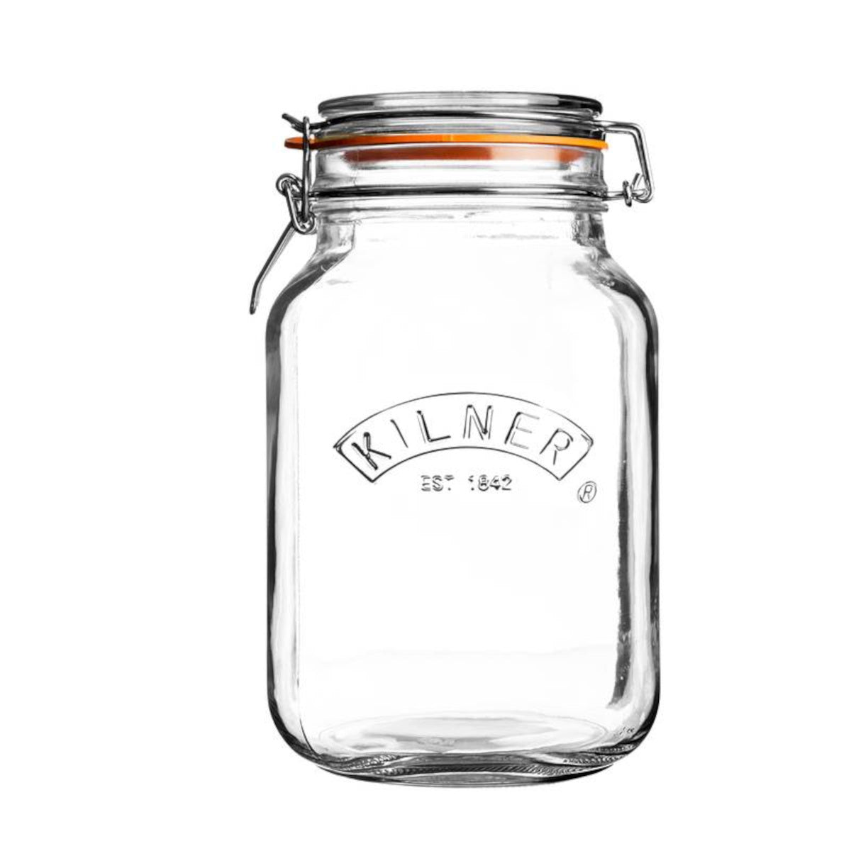 Kilner Square Clip Top Jar 2L | Minimax