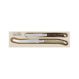 Laguiole Andre Verdier Cheese Knife Choc Set 2pc | Minimax