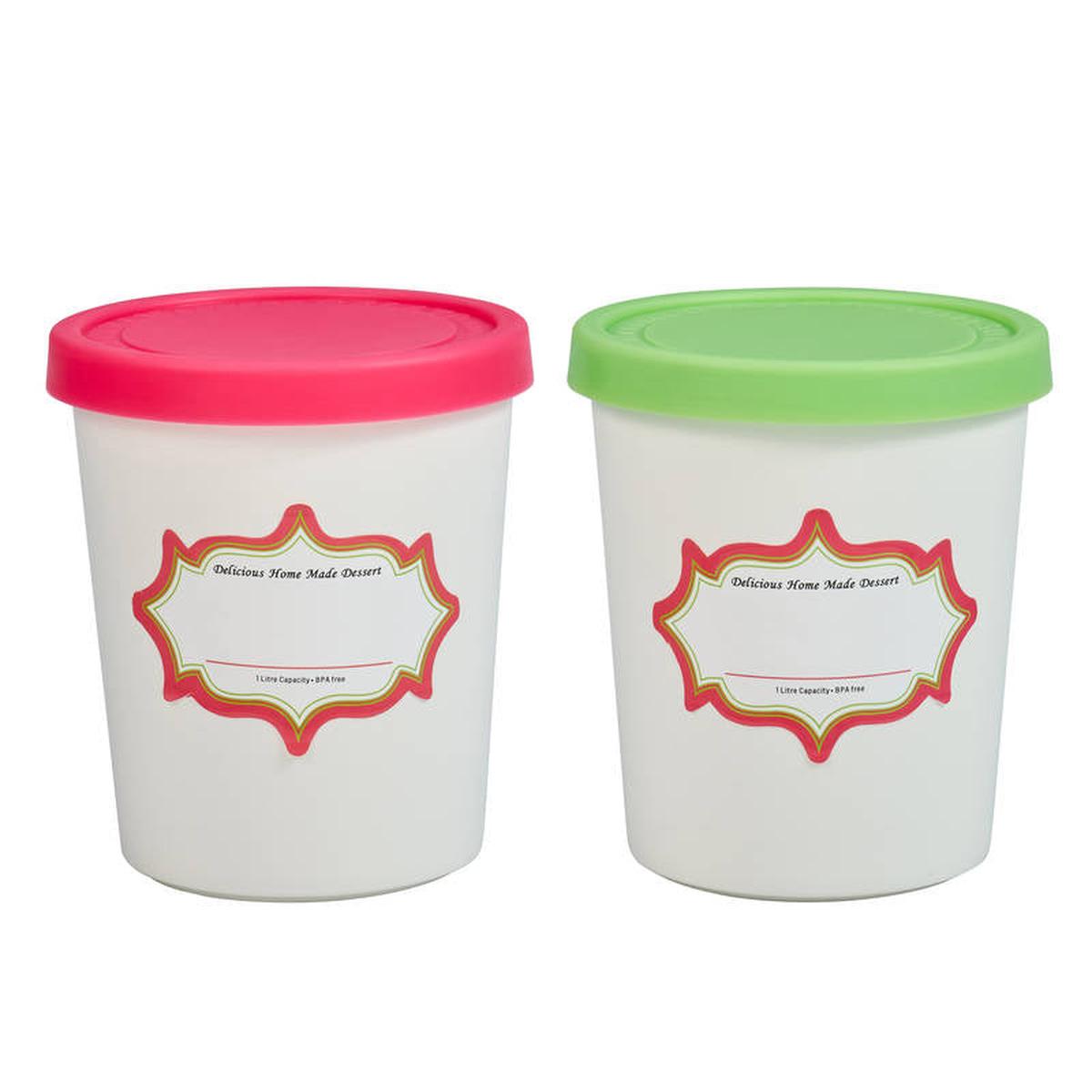 Avanti Round Ice Cream Tub (Set of 2)