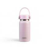 Oasis Stainless Steel Double Wall Insulated Mini Bottle Pink 200ml
