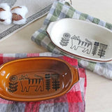 Concept Japan Fika Cat Oval Ovenware Dish 21cm | Minimax