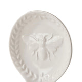 Davis & Waddell Wildflower & Hive Spoon Rest White