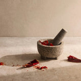 Davis & Waddell Granite Mortar & Pestle Grey 12cm | Minimax