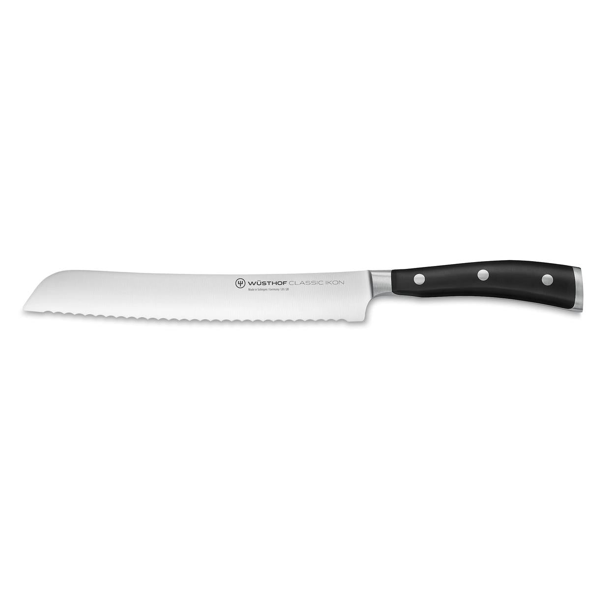 Wusthof Classic Ikon Black Bread Knife 20cm
