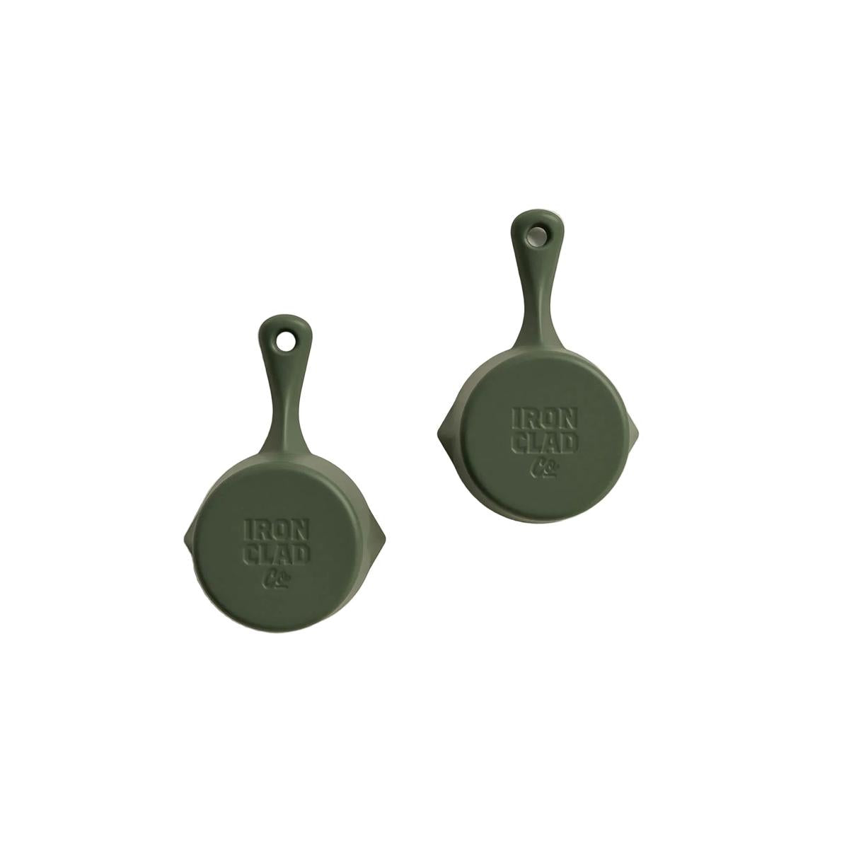 Ironclad Co 10cm Olive Leaf Satin Enamel Junior Twin Set