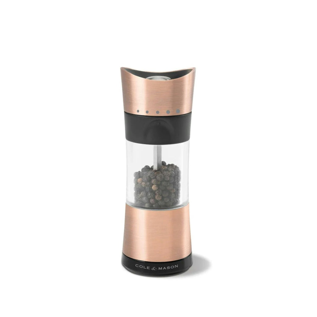 Mini Max Mill Cole & Mason Inverta Horsham Copper Pepper Mill | Minimax
