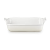 Le Creuset Heritage Stoneware Rectangular Dish Meringue 32cm