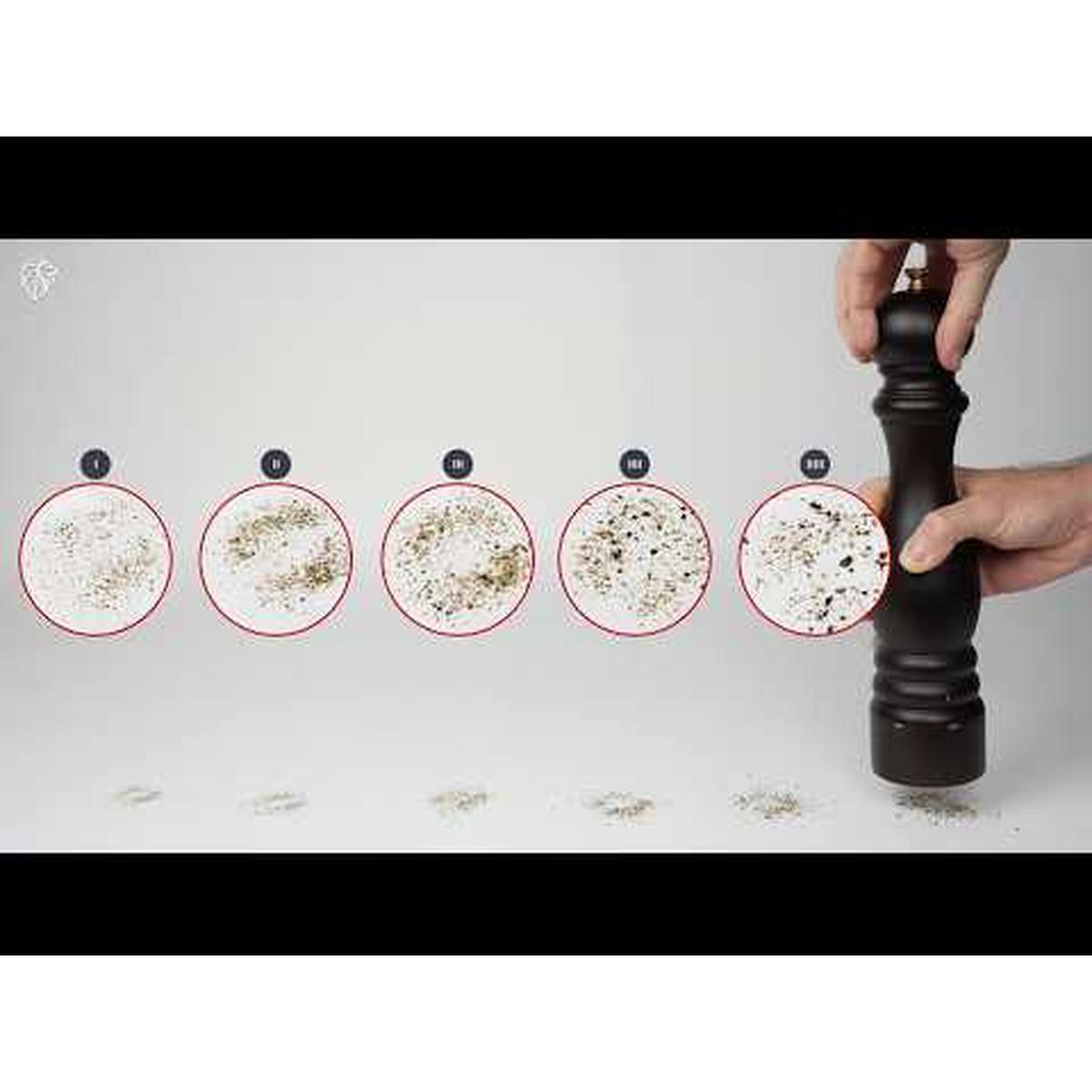 Peugeot Paris u'Select Salt and Pepper Mill Duo Chocolate 18cm