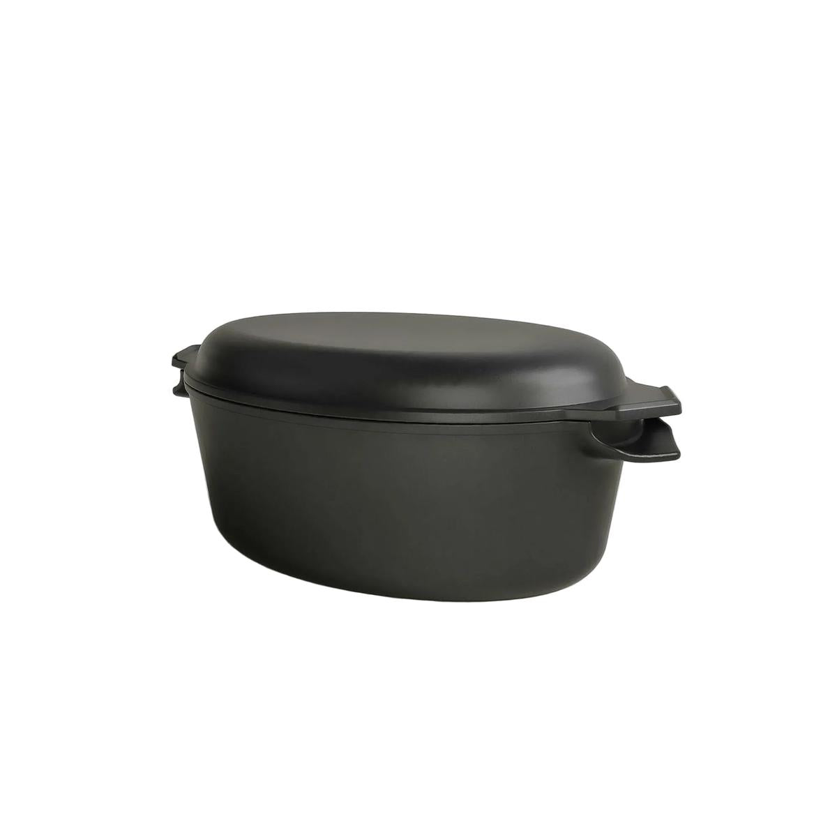 Ironclad Co 4.5L Antique Black Satin Enamel Old Dutch