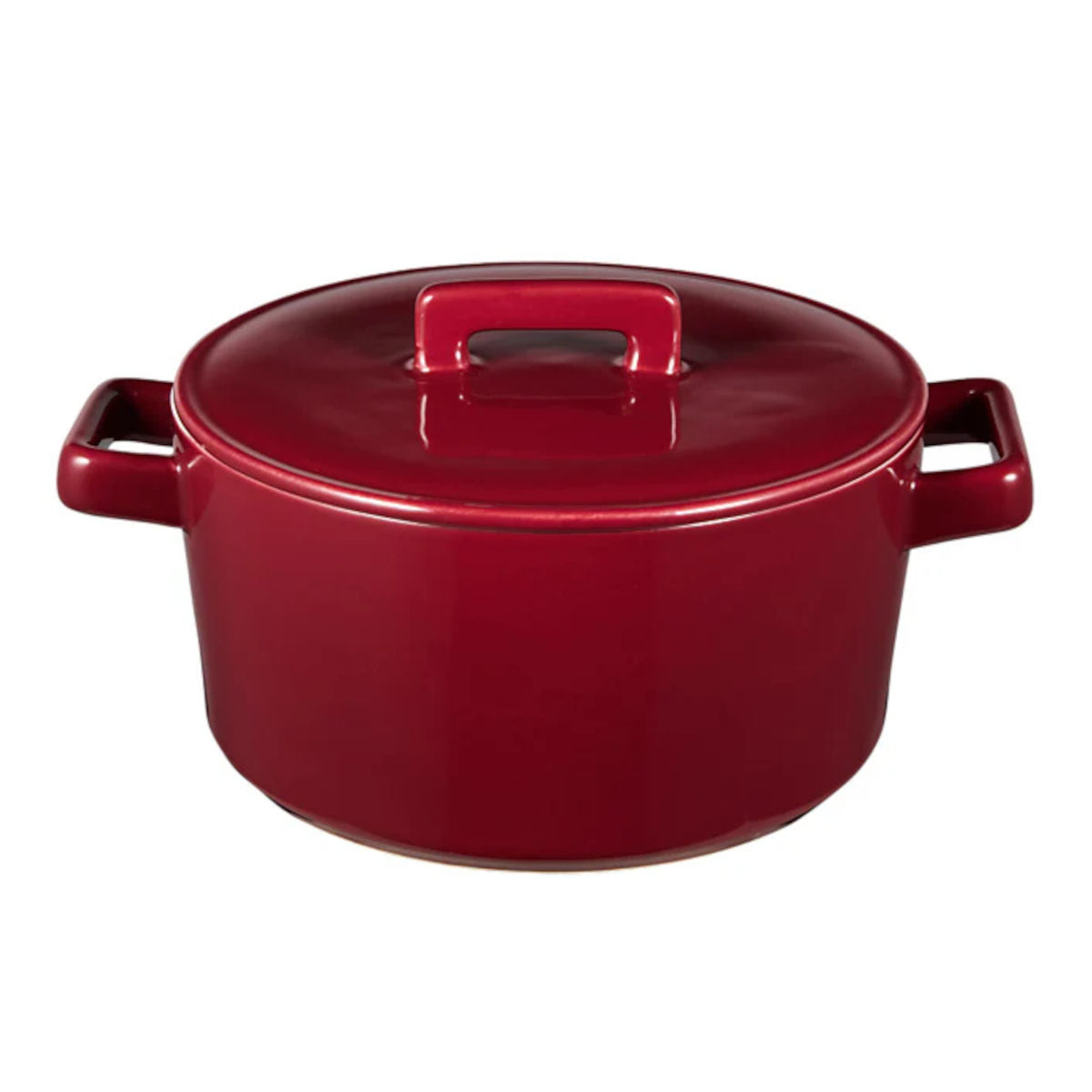 Maxwell & Williams Epicurious Round Casserole Gift Boxed Bordeaux 1.3L | Minimax