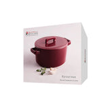 Maxwell & Williams Epicurious Round Casserole Gift Boxed Bordeaux 1.3L | Minimax