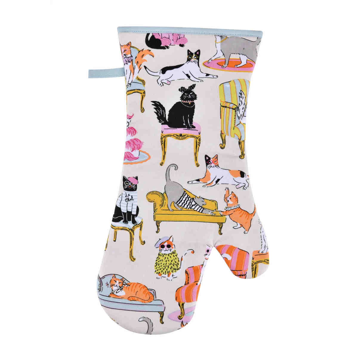 Ulster Weavers Cool Cats Gauntlet Oven Glove | Minimax