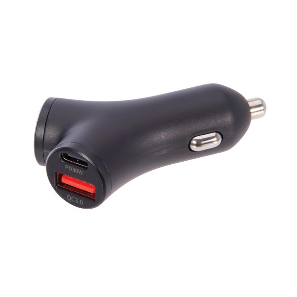 Maverick Multi-Port Car Charger Black | Minimax