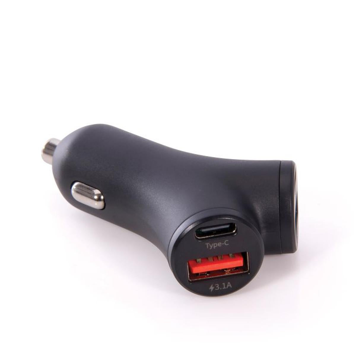 Maverick Multi-Port Car Charger Black | Minimax