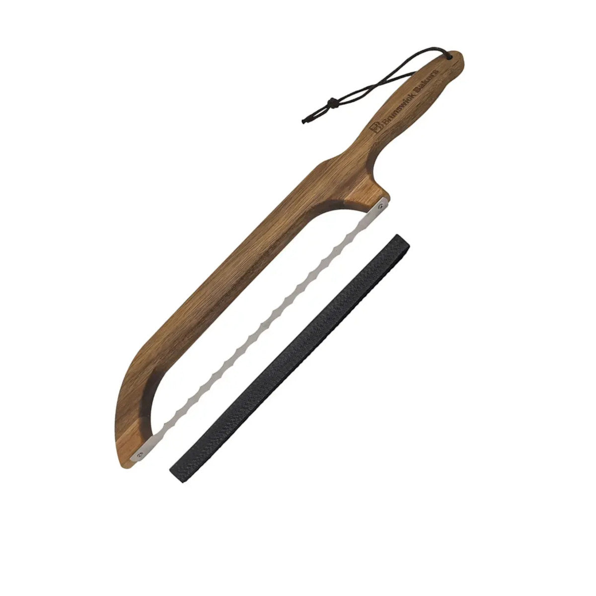 Brunswick Bakers Acacia Wood Bread Bow Knife 42 x 6cm